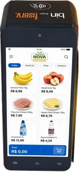 Leeve PDV na maquininha Bin