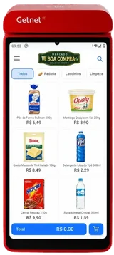 Leeve PDV na maquininha Getnet