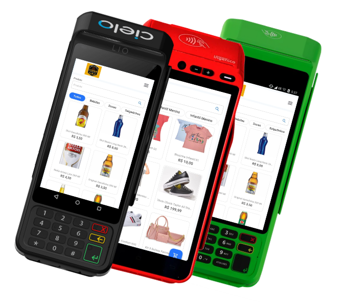 Maquininha com Leeve